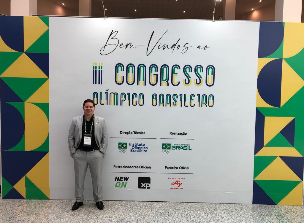 No momento você está vendo <strong>Presidente do CREF12/PE Lúcio Beltrão participa do II Congresso Olímpico Brasileiro em Salvador</strong>