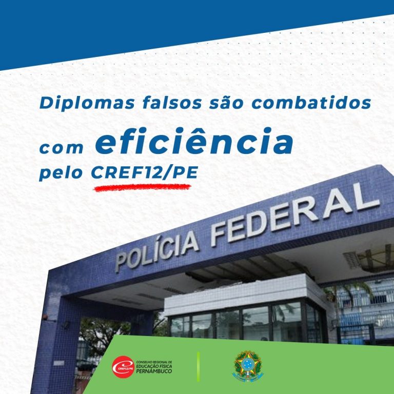 Read more about the article Diplomas falsos são combatidos com eficiência pelo CREF12/PE